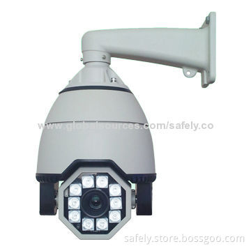 Sony CCD 1/4-inch 650TVL High-speed Dome/Array IR PTZ Camera, 150m IR Distance